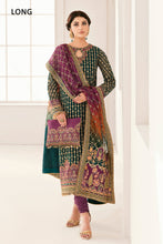 Carica l'immagine nel visualizzatore Galleria,EMBROIDERED CHIFFON CH11-06