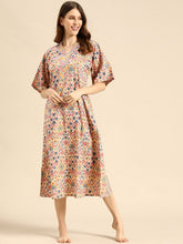 Load image into Gallery viewer, Kaftan Dress with side pockets