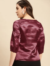 Laden Sie das Bild in den Galerie-Viewer, balloon sleeve top