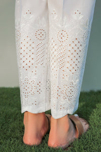 EMBROIDERED COTTON TROUSER 239