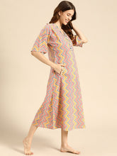 Load image into Gallery viewer, Kaftan Dress with side pockets