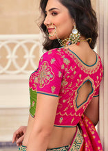 Load image into Gallery viewer, Multi Colour Banarasi Silk Lehenga Choli with Heavy Embroidered work