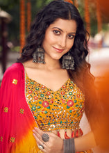 Load image into Gallery viewer, Haldi Yellow Ready to Wear Designer Silk Lehenga Choli