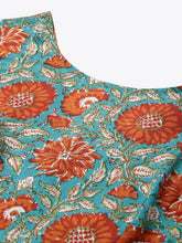 Load image into Gallery viewer, Pencil fit printed Midi Dress with back slit