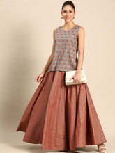 Load image into Gallery viewer, Flared Skirt with Short Kurti