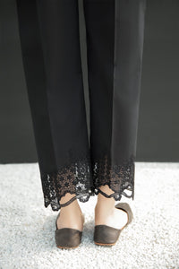 EMBROIDERED COTTON PANTS 220