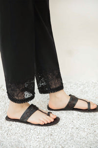 EMBROIDERED COTTON TROUSER 222