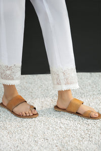 EMBROIDERED COTTON TROUSER 223