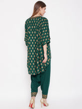 Load image into Gallery viewer, High low gold print Shrug