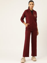 Load image into Gallery viewer, Zipper Sweatshirt with Straight Track pant set