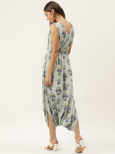 Load image into Gallery viewer, Overlap neck Jumpsuit with low crotch dhoti