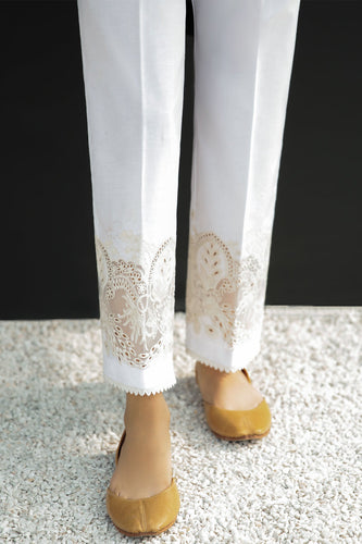 EMBROIDERED COTTON TROUSER 229