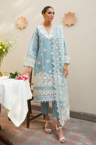 EMBROIDERED JACQUARD LAWN  SL10-D03