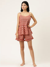 Load image into Gallery viewer, Frill Speghetti and Shorts Set