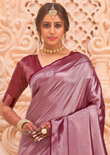 Load image into Gallery viewer, Shades Of Pink Woven Designer Silk Saree