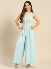 Load image into Gallery viewer, In cut pleated jumpsuit
