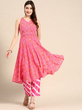 Load image into Gallery viewer, Deep back tie up kurta palazzo