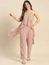 Carica l'immagine nel visualizzatore Galleria,Asymmetric drape jumpsuit