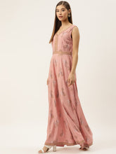 Load image into Gallery viewer, Front borders with kalidar pants printed jumpsuit