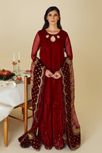 Carica l'immagine nel visualizzatore Galleria,EMBROIDERED CHIFFON UF-258