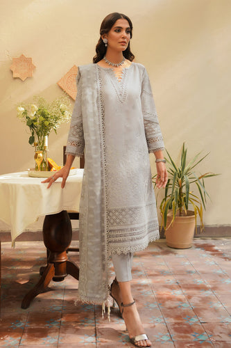 EMBROIDERED JACQUARD LAWN  SL10-D04