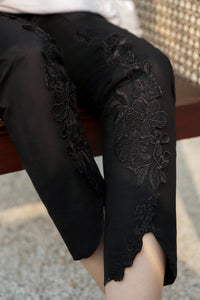 EMBROIDERED COTTON TROUSER 224