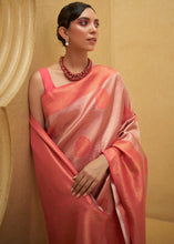 Load image into Gallery viewer, Shades Of Pink Two Tone Woven Silk Saree