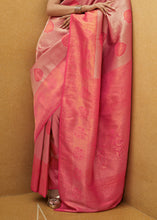 Load image into Gallery viewer, Shades Of Pink Two Tone Woven Silk Saree