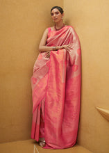 Load image into Gallery viewer, Shades Of Pink Two Tone Woven Silk Saree