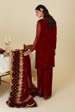 Carica l'immagine nel visualizzatore Galleria,EMBROIDERED CHIFFON UF-258