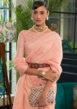 Load image into Gallery viewer, Shades Of Pink Chikankari Weaving Silk Saree with Sequins work