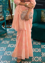 Load image into Gallery viewer, Shades Of Pink Chikankari Weaving Silk Saree with Sequins work