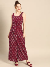 Load image into Gallery viewer, Front button maxi dress