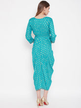 Cargar imagen en el visor de la galería, Overlap side cowl dress