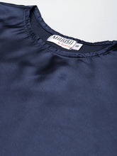 Load image into Gallery viewer, Asymmettric side cowl dress