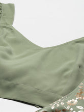 Load image into Gallery viewer, Flared skirt with crop top