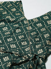 Load image into Gallery viewer, Overlap neck dhoti jumpsuit