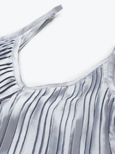 Load image into Gallery viewer, Pre pleated flare yoke maxi dress