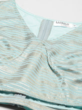 Carica l'immagine nel visualizzatore Galleria,Blouse with prestiched frill gown