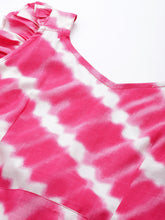 Carica l'immagine nel visualizzatore Galleria,Crop top with back tie and plazzo pants
