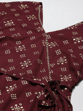 Carica l'immagine nel visualizzatore Galleria,Overlap neck dhoti jumpsuit
