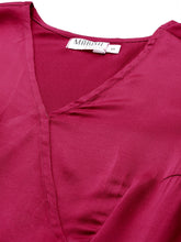 Carica l'immagine nel visualizzatore Galleria,Midi over lap Frill Dress