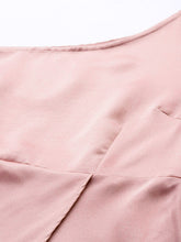 Laden Sie das Bild in den Galerie-Viewer, One shoulder Over lap Maxi Dress