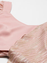 Load image into Gallery viewer, Flared skirt with crop top