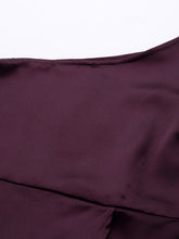 Carica l'immagine nel visualizzatore Galleria,One shoulder Over lap Maxi Dress