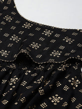 Carica l'immagine nel visualizzatore Galleria,One Shoulder yoke overlap printed dress