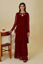 Carica l'immagine nel visualizzatore Galleria,EMBROIDERED CHIFFON UF-258