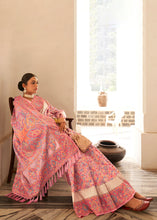 Load image into Gallery viewer, Brink Pink Banarasi Jamawar Kashmiri Woven Silk Saree