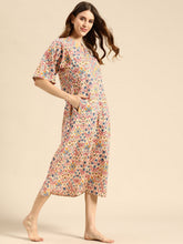 Load image into Gallery viewer, Kaftan Dress with side pockets