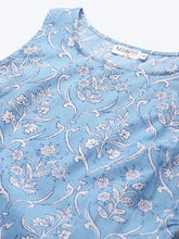 Load image into Gallery viewer, Printed Shift Dress with flare at the hem